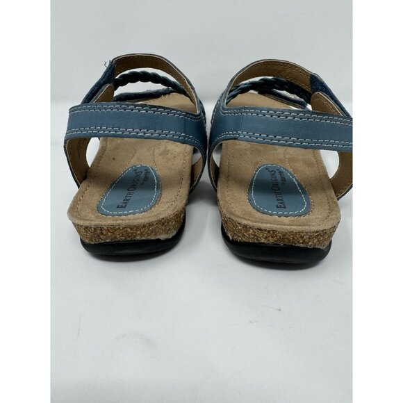 Earth Origins Blue Strap Leather Sandals Woman's Size 7.5 - Picture 7 of 10